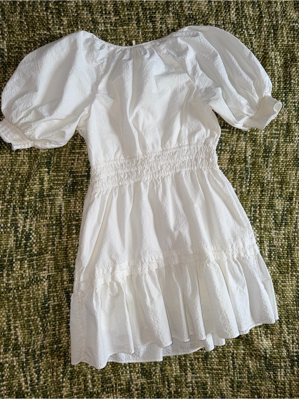 Anthropologie Somerset Short Dress: Puff Sleeve Edition, Size M - Picture 5 of 8